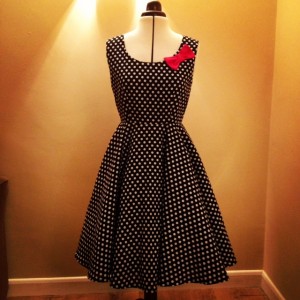 polka dress